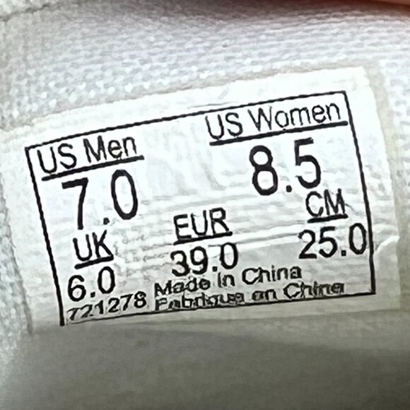 Vans Off The Wall Women's Gray & White Glitter Slip On Sneakers Shoe - Picture 8 of 8